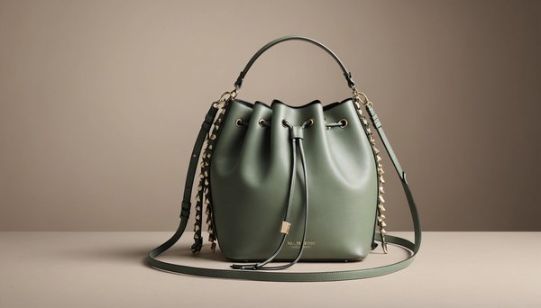 Discover the allure of the iconic valentino bucket bag